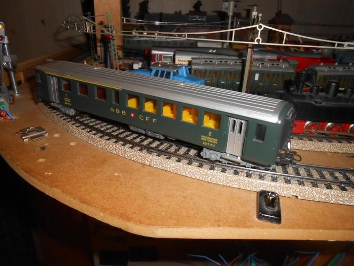 HAG 421 Stuurstand rijtuig SBB CFF Zwitserland voor Märklin, Hobby en Vrije tijd, Modeltreinen | H0, Zo goed als nieuw, Wagon