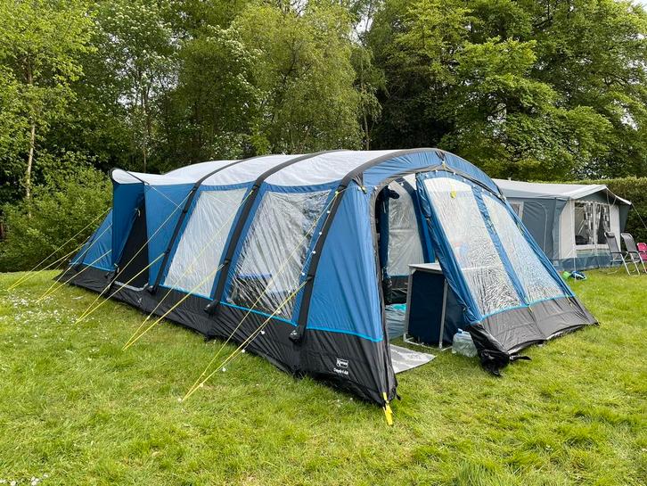 Kampa Croyde 6 Air, Caravans en Kamperen, Tenten, Zo goed als nieuw, Ophalen