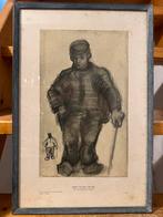 Tekening Vincent van Gogh te koop, Minder dan 50 cm, Ophalen of Verzenden, Zo goed als nieuw, Minder dan 50 cm