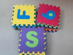 Kinderpuzzelmat cijfers/letters - 36 foam tegels, Kinderen en Baby's, Ophalen of Verzenden, Gebruikt
