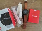 Smartwatch Polar Unite fitness horloge met witte polsbandjes, Zwart, Slaap, Ophalen of Verzenden, Zo goed als nieuw