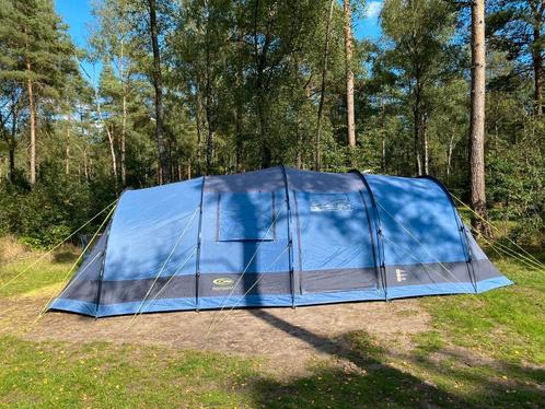 Gelert Horizon 8 Family tent + porch, Caravans en Kamperen, Tenten, Zo goed als nieuw, Ophalen
