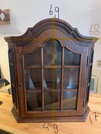 Vintage vitrine kastje, Huis en Inrichting, Kasten | Vitrinekasten, 50 tot 100 cm, Minder dan 25 cm, Minder dan 100 cm, Ophalen