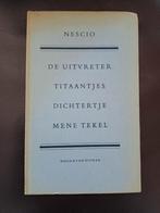 Nescio  - 4 verhalen., Gelezen, Ophalen of Verzenden, Nederland, Nescio