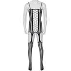 Heren lingerie pakje sexy zwart bodysuit doorzichtig mannen, Kleding | Heren, Verzenden, Zwart, Nachtkleding