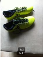 Voetbal schoentjes Tech fit Adidas citroen geel mt 28/29, Tech fit Adidas, Ophalen of Verzenden, Zo goed als nieuw, Jongen of Meisje