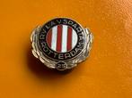Emaille knoopspeld  Sparta voetbal 25 jubileum Begeer, Ophalen of Verzenden, Gebruikt, Sport