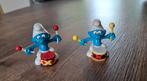 2x Trommelaar smurf/trommelende smurf, Ophalen of Verzenden, Zo goed als nieuw