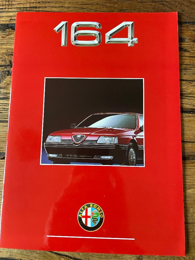 Alfa Romeo 164, Boeken, Auto's | Folders en Tijdschriften, Nieuw, Alfa Romeo, Ophalen of Verzenden
