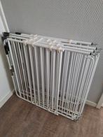 4 witte verstelbare traphekjes incl bevestigingsmateriaal, Ophalen, Gebruikt, Metaal of IJzer, 115 cm of meer