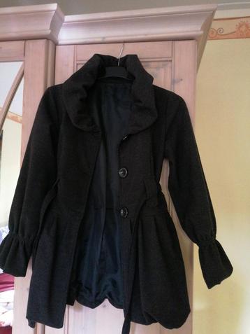 Wollen jasje, donkergrijs 80% wol beschikbaar voor biedingen