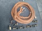 Scheeptouw met koperen houders en toebehoren, Watersport en Boten, Ophalen, Gebruikt, Overige typen