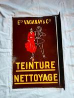 emaille bord verven en reinigen 50 tiger jaren, Ophalen of Verzenden