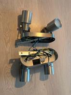 2 stuks Karwei Duo Balk Maxim Plafondlamp, Ophalen, Gebruikt, Metaal of Aluminium, Led