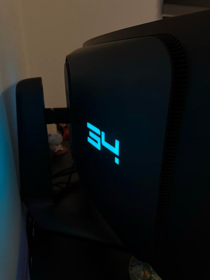 Dell Alienware AW3423DWF QD-OLED Ultrawide Monitor, Computers en Software, Monitoren, Zo goed als nieuw, 151 t/m 200 Hz, DisplayPort