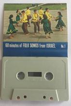 60 minutes of Folk songs from Israel MC, Cd's en Dvd's, Cassettebandjes, Gebruikt, Ophalen of Verzenden, 1 bandje, Origineel