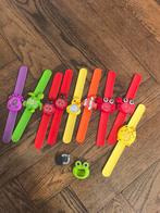 9 kinder klaparmband horloges. Moeten nieuwe batterijtjes in, Ophalen of Verzenden, Zo goed als nieuw