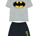 Batman Shortama G/Z - Maat 98 - 104 - 122, Kinderen en Baby's, Ophalen of Verzenden, Nieuw, Jongen, Setje
