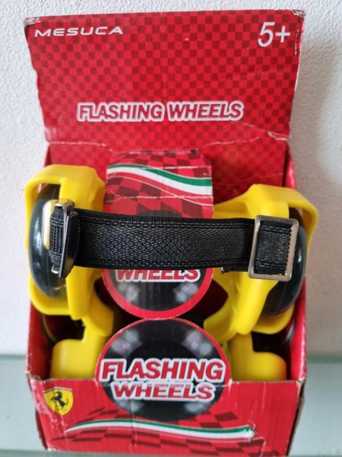 Mesuca,FERRARI,FlashingWheels,ROLSCHAATSEN,5+,Nieuw!, Kinderen en Baby's, Speelgoed | Buiten | Rolschaatsen, Nieuw, Kinderen, Verstelbaar