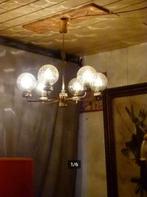 vintage mid-century luster Hollywood Esperia, Huis en Inrichting, Lampen | Hanglampen, Mid century, Zo goed als nieuw, Ophalen