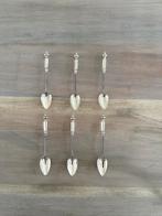 6 zilveren moccalepeltjes. Christiaan Jacobs Bruinings, Antiek en Kunst, Antiek | Goud en Zilver, Ophalen of Verzenden, Zilver