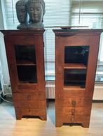 2 prachtige massief houten kasten, Ophalen