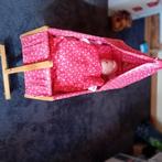 Poppewiegje met pop en wandelwagentje, Kinderen en Baby's, Speelgoed | Poppen, Ophalen, Gebruikt, Overige typen