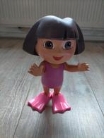 Dora Pop met Zwemvliezen, Kinderen en Baby's, Speelgoed | Poppen, Ophalen of Verzenden, Gebruikt, Babypop