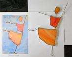 Herzlich willkomen. Naar een schilderij van J. Strieber, Ophalen of Verzenden, Nieuw