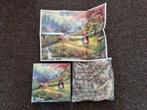 Disney puzzle Thomas Kinkade -> Mulan Blossoms of Love, Ophalen of Verzenden, Minder dan 500 stukjes, Nieuw, Legpuzzel