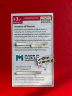 Voordeelbon 121 Museum of IIusions €3,- korting p.p., Tickets en Kaartjes, Drie personen of meer, Kortingsbon, Overige typen