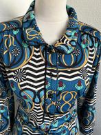 King Louie maat L blauwe polo jurk 2677, Blauw, Maat 42/44 (L), Ophalen of Verzenden, Zo goed als nieuw