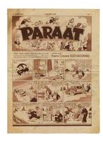 zoek oud reclame blad stripblad Paraat Onze club krant 1938, Eén stripboek, Verzenden, Gelezen