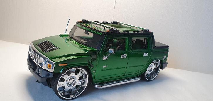 Maisto Playerz Hummer h2 pick up, Hobby en Vrije tijd, Modelauto's | 1:18, Zo goed als nieuw, Auto, Maisto, Ophalen of Verzenden