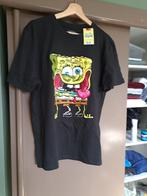 Spongebob Tshirt Nieuw Medium, Kleding | Heren, Nieuw, Maat 48/50 (M), Ophalen of Verzenden, Zwart