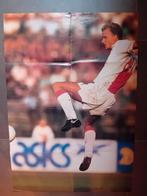 Prachtige poster Dennis Bergkamp originele handtekening, Verzamelen, Sportartikelen en Voetbal, Ophalen of Verzenden, Zo goed als nieuw