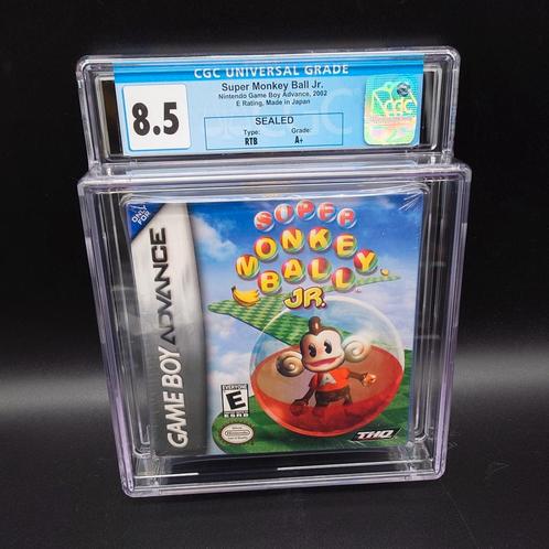 Super monkey ball jr gameboy advance sealed nieuw 8.5 a+ cgc, Spelcomputers en Games, Games | Nintendo Game Boy, Nieuw, Platform