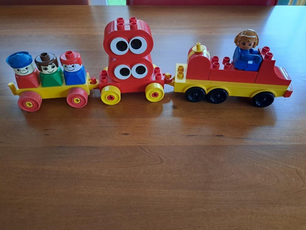 Lego Duplo auto's, blokken en poppetjes., Ophalen, Zo goed als nieuw, Overige typen