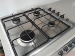 Gasfornuis Zanussi INBOUW - 4 pitten (oktober), Ophalen, Minder dan 85 cm, 4 kookzones, Zo goed als nieuw
