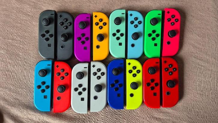 ORIGINELE Nintendo Switch Joy-cons prijs per set, Spelcomputers en Games, Spelcomputers | Nintendo Consoles | Accessoires, Zo goed als nieuw