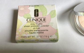 Nieuwe CLINIQUE Compact Poeder met Spiegel Doosje beschikbaar voor biedingen