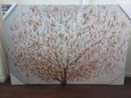 Schilderij Boom met Gouden Bladeren, Nieuw, Ophalen of Verzenden, Schilderij, 100 tot 125 cm