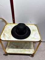 Zwarte Hoed, Ophalen of Verzenden, Zo goed als nieuw, 58 of 59 cm (L, 7¼ of ⅜ inch), Hoed