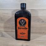 Jägermeister flesvormig verzamelblik, Ophalen of Verzenden, Gebruikt, Overige, Overige merken