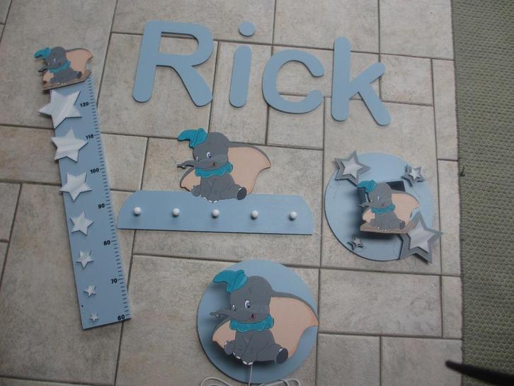 Dombo olifant wandlamp  lamp groeimeter, Kinderen en Baby's, Kinderkamer | Inrichting en Decoratie, Nieuw, Lamp, Ophalen of Verzenden