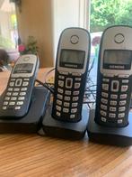 Siemens Gigaset DACT Telefoons met 2 Handsets, Ophalen of Verzenden, Gebruikt, 3 handsets