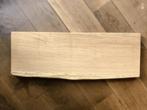 Eiken houten wandplank zwevend incl. montagepennen | 62x21cm, 25 tot 50 mm, Eiken, Nieuw, Ophalen of Verzenden