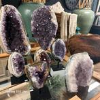 Edelstenen en mineralen amethist berg kristal rook kwarts, Ophalen of Verzenden, Mineraal