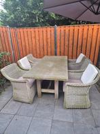 Tuintafelset van Applebee – inclusief kussens, Tuin en Terras, Tuinsets en Loungesets, Ophalen, Gebruikt