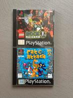 PS1 Games: LEGO Rock Raiders & Rat Attack, Spelcomputers en Games, Games | Sony PlayStation 1, Gebruikt, 1 speler, Ophalen of Verzenden